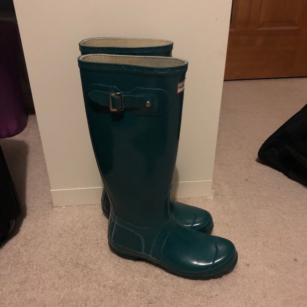 Hunter rain boots